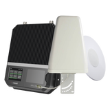KIT Amplificador Office 200 4G LTE, 3G y VOZ con antena direccional. Especial para cubrir áreas de hasta 1600 Metros Cuadrados por ser de grado comercial e industrial. Soporta múltiples operadores, tecnologías y usuarios.