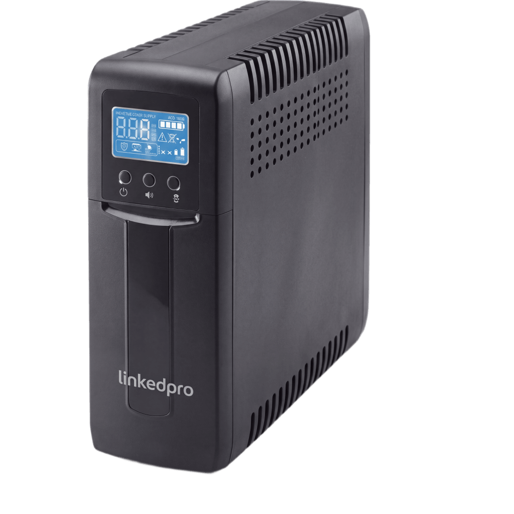 UPS Línea Interactiva / 1500 VA / 900 W / 12 Tomas NEMA 5-15R / AVR / LCD / Torre