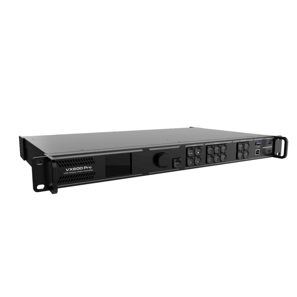 Controlador All-in-One / 3.9 Millones de Píxeles / 6 Puertos Ethernet Gigabit / 4K×2K@60Hz / 6 Capas SuperView III / Fibra Óptica 10G / 256 Presets