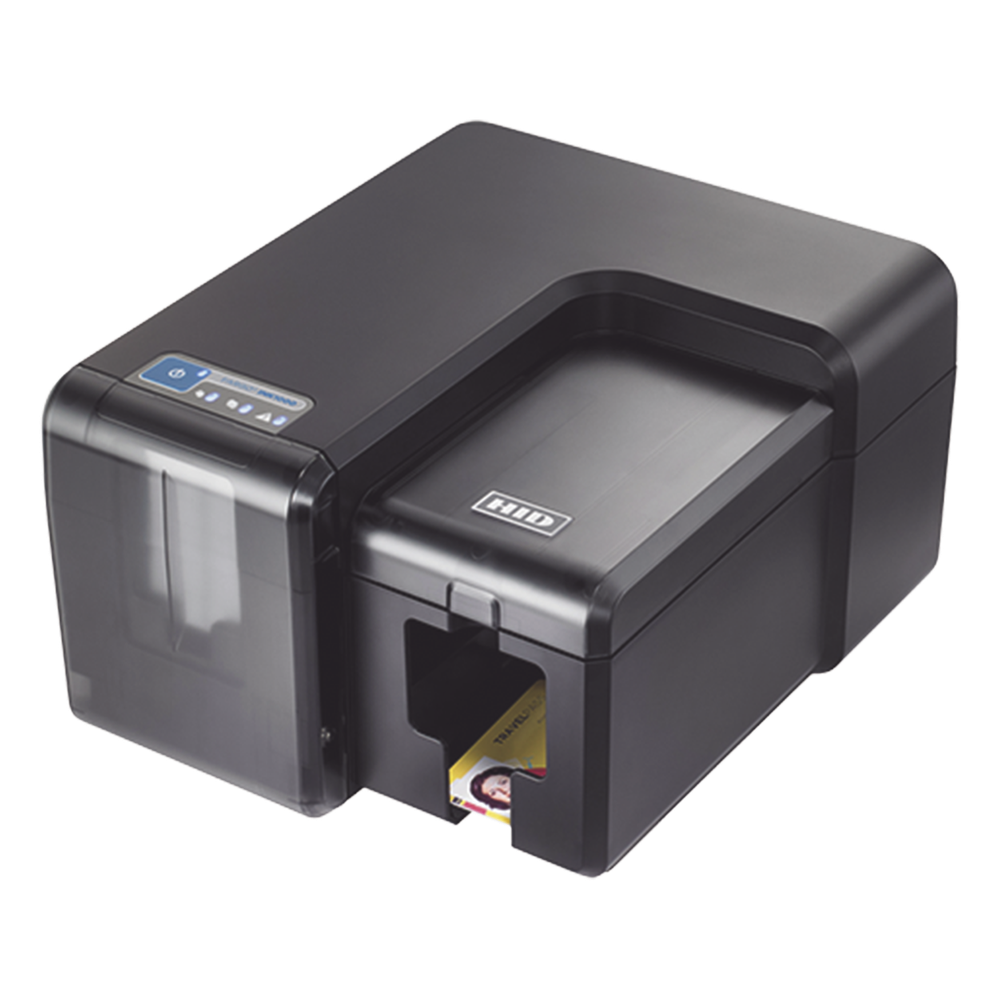 Impresora de Tarjetas / Inyección de Tinta Térmica / 600 x 1200 dpi / Borde a Borde / Una Cara / CR80
