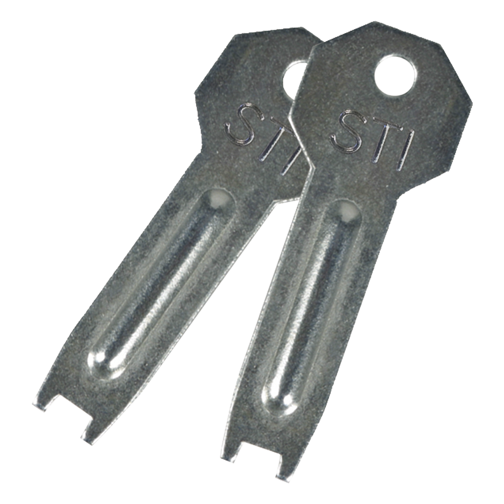 Kit de llaves de manipulación / 2 unidades / Tornillo de seguridad / Compatibilidad multi-modelo