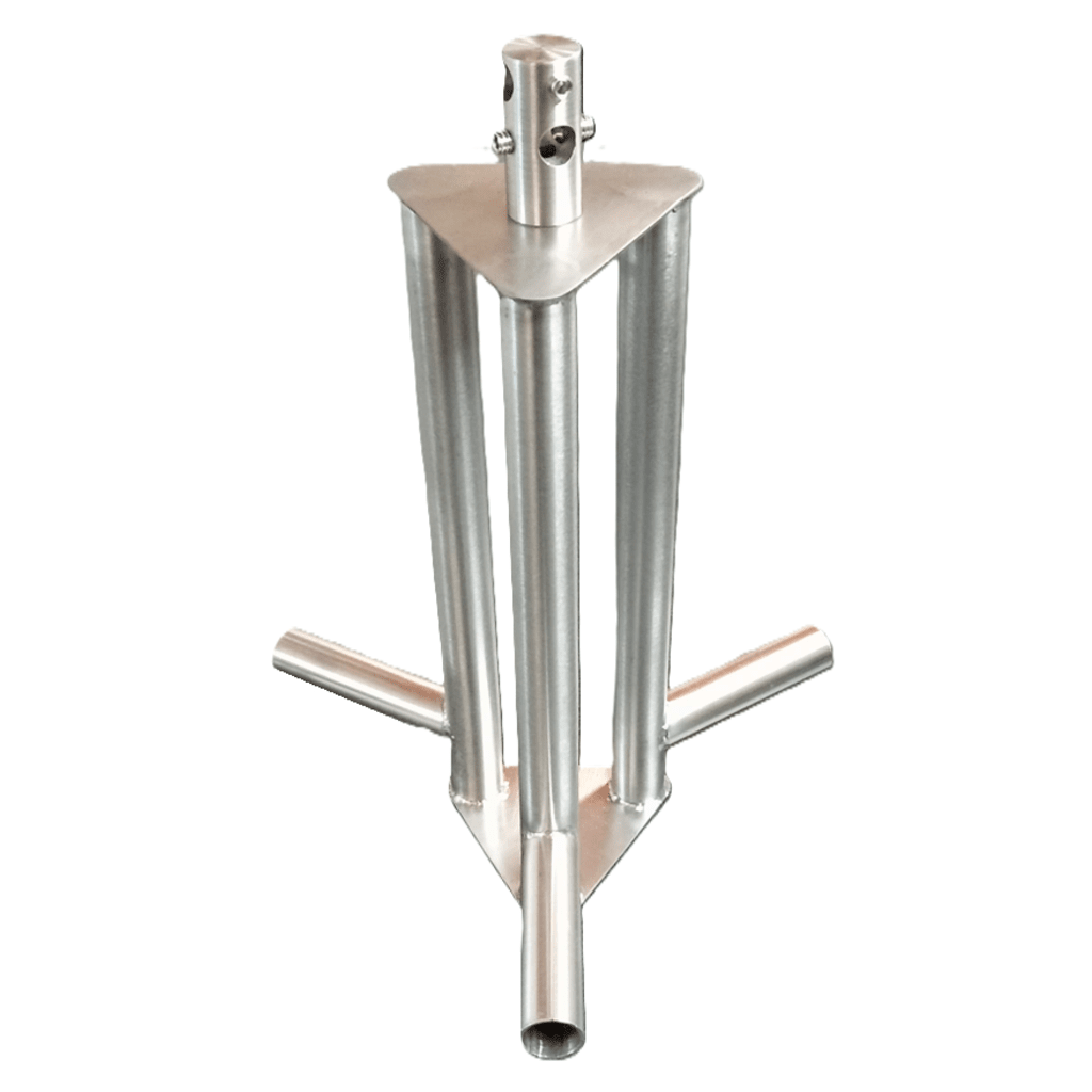 Electrodo Acero Inoxidable / Diseño Delta / Cilindro Equipotencial Autoconectable / Terrenos Corrosivos / Reemplazo Tierras Naturales