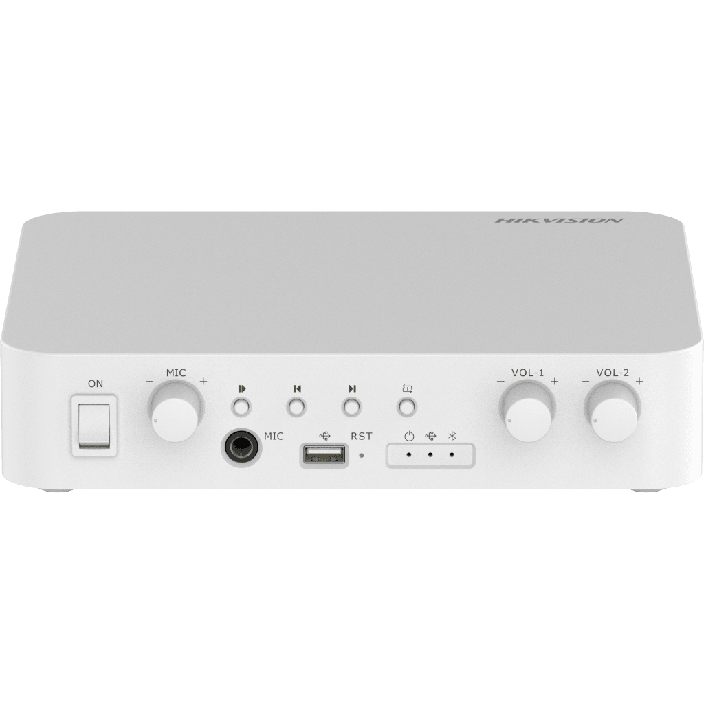 Amplificador | Compatible con Spotify | Bluetooth | 2 Canales | 40 W por Canal | Salida 4-8 Ω x 2 | 100V COM x 2 | 2 Zonas |  Musica Ambiental 