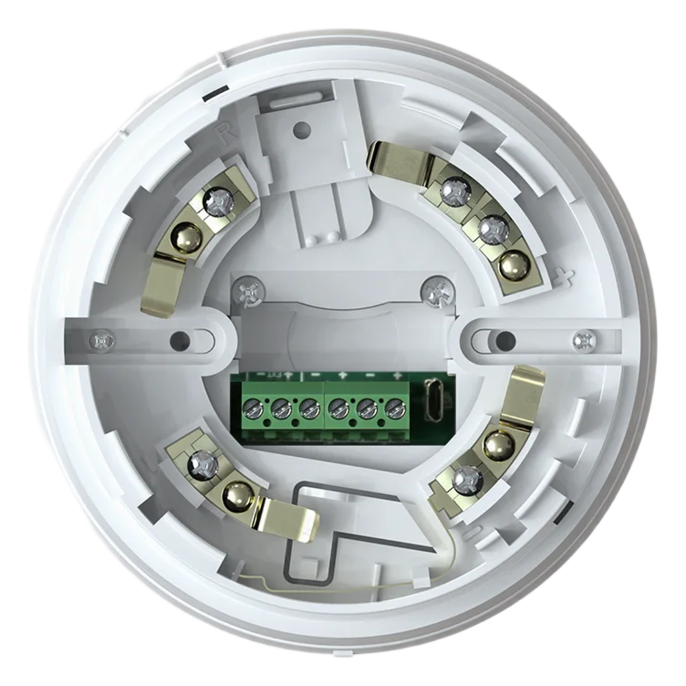 Base Direccionable con Indicador Acústico / 98 dB a 1 m / 14 Tonos / Alimentación por Lazo / Aislador Integrado / IP21