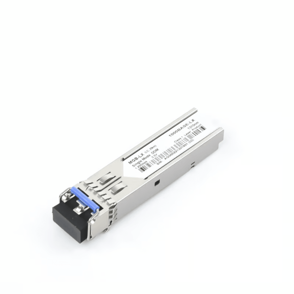(MGB-LX v2) Transceptor mini-GBIC SFP 1G LC Duplex para fibra monomodo 20Km