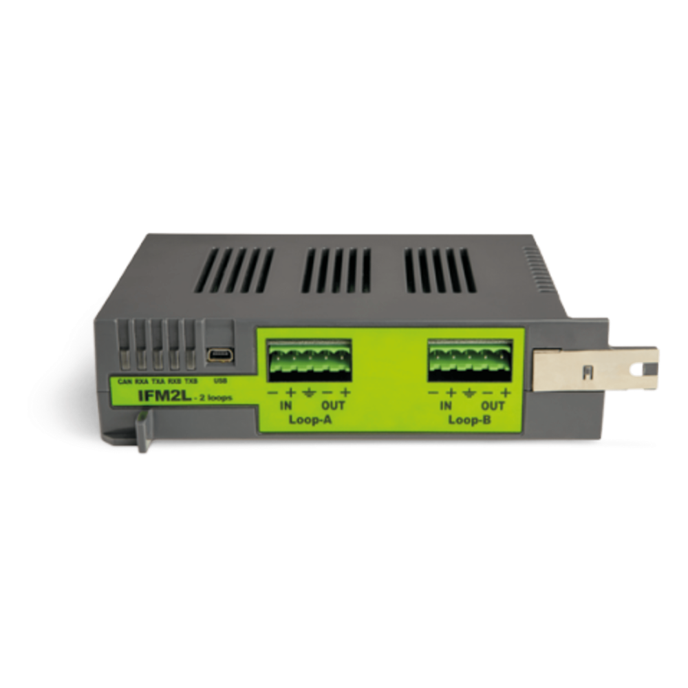 Módulo Expansión de Lazos / 2 Lazos Independientes / 240 Dispositivos por Lazo / Tecnología Open Loop Multi-Protocolo / Hot Swap / Escalable a 16 Lazos