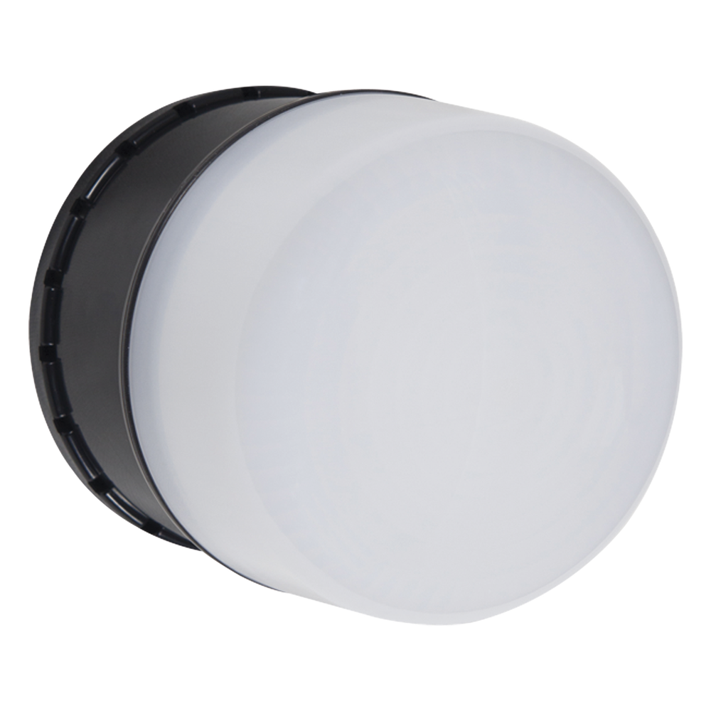 Microcontrolador de Alarma Audiovisual / Sirena 105 dB / LED Estroboscópico / IP66 / 32 Tonos / 8 Patrones / Color Blanco
