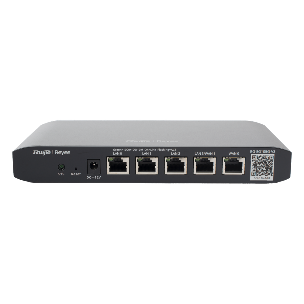 Router Balanceador SD-WAN / 600 Mbps / 100 Usuarios Concurrentes / 2 WAN Gigabit / 20,000 Sesiones / 12 Watts