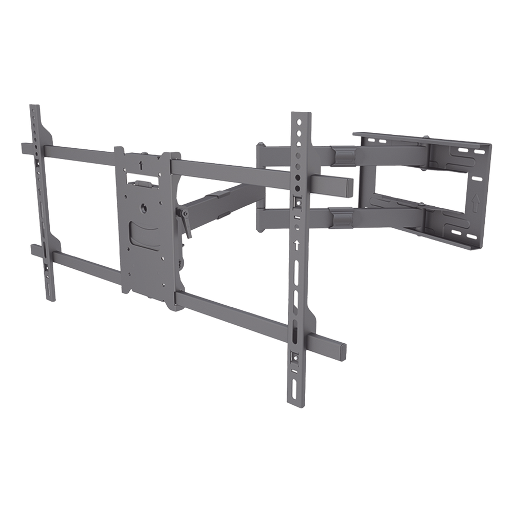 Soporte de Pared para Pantalla / Ajustable 32-75 pulgadas / Carga 50 kg (110 lbs) / Orientación Horizontal / Diseño Compacto