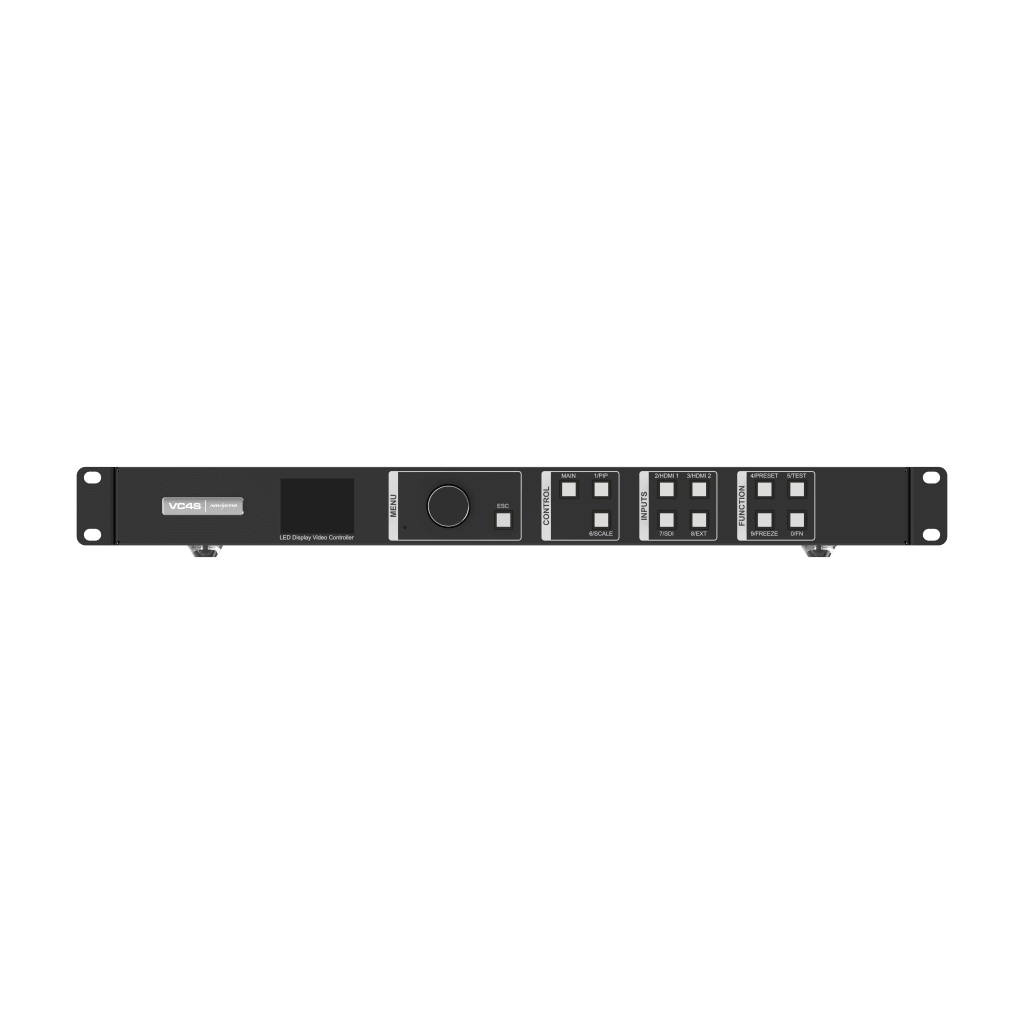 Controlador Todo en Uno VC4S Entrada 3G-SDI 4 Puertos Ethernet 2.6 MP Máximo 3840x3840 HDMI 1.3 NOVASTAR   VC4S