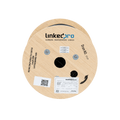 Cable Drop FTTH Monomodo G.657.A2 3mm Autosoportado Aéreo Acero Inoxidable LINKEDPRO LP-FIG0-ARMD/1KM