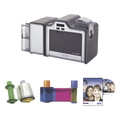 Impresora de Retransferencia / Doble Cara / 300 dpi / 24 seg por Tarjeta / Alimentador 200 Tarjetas / USB