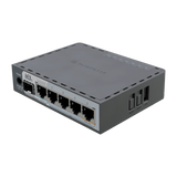 Router MikroTik hEX S E60IUGS con 5 Puertos Gigabit y SFP 2.5 G | PoE-In/Out | RouterOS v7