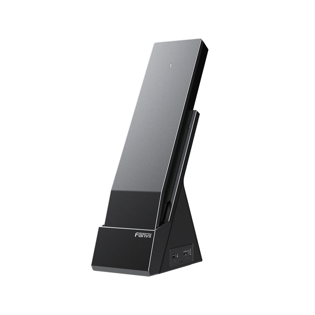 VoIP Telefonia IP VideoconferenciaFANVILH603W-BTeléfono IP Inalámbrico Hotelería Wi - Fi 6 Dual Band 6 DSS Antibacterial Fanvil H603W - B - SILYMX
