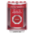 Botón de Emergencia Multipropósito con Bocina Integrada 2 Relevadores NO/NC -40°C a 121°C Interior y Exterior STI SS2081EX-ES