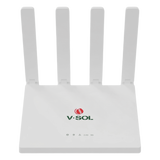 Router Inalámbrico WiFi 6 / 1 Puerto WAN Gigabit / 3 puertos LAN Gigabit/ Soporta MESH con las ONUs WiFi 6 de V-SOL 