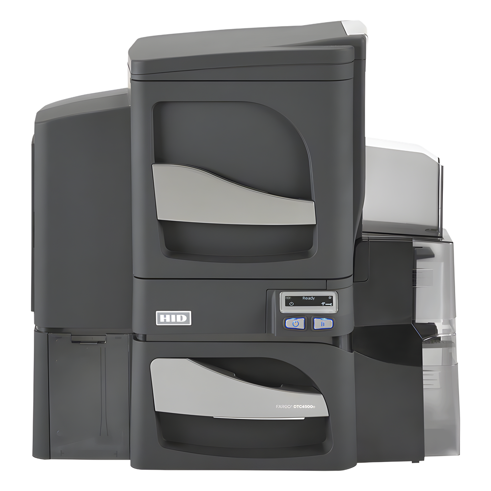 Impresora de Tarjetas / Doble Cara / Laminación Unilateral / 300 dpi / USB y Ethernet / 200 Tarjetas Entrada