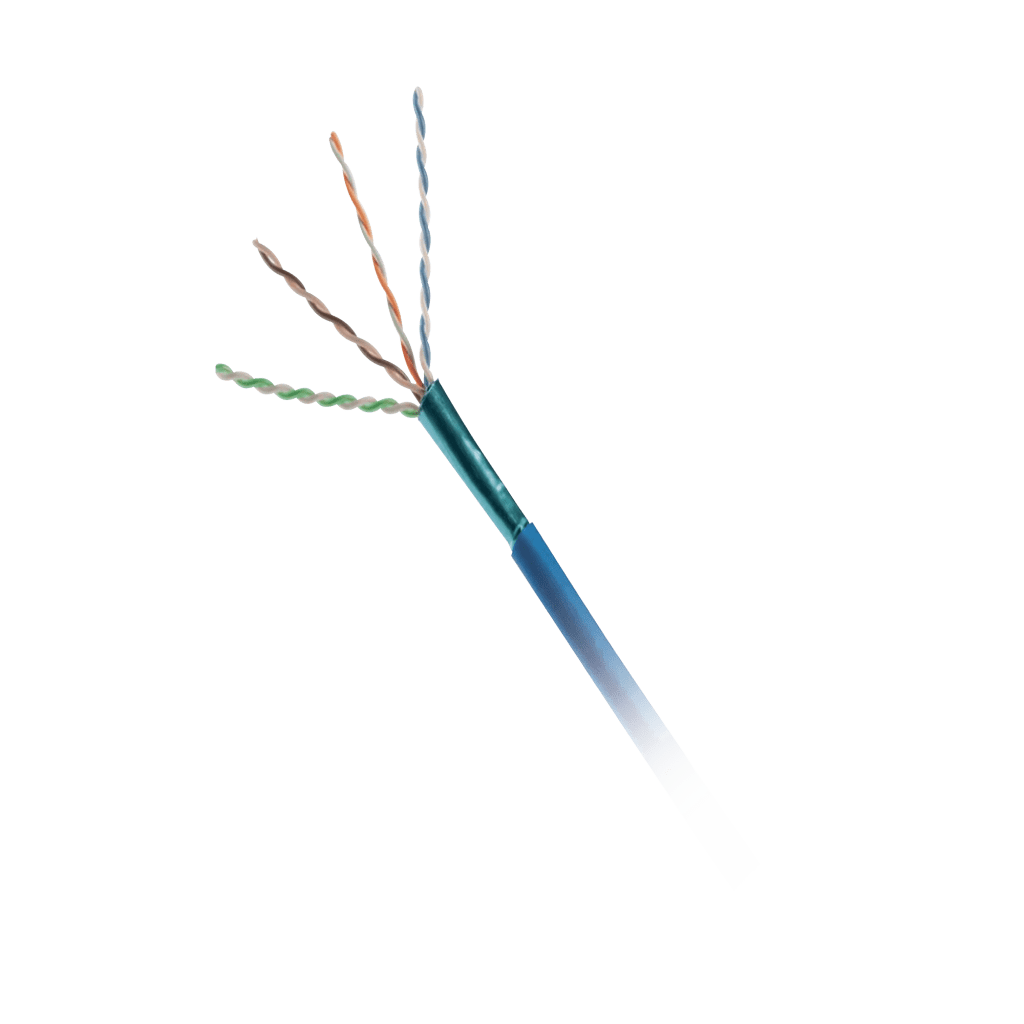 Cables Categoria 6APANDUITPUP6AS04BU-GZBobina Cable UTP Cat6A 305m (1000ft) 4 Pares 23 AWG CMP Plenum Azul Panduit PUP6AS04BU - GZ - SILYMX