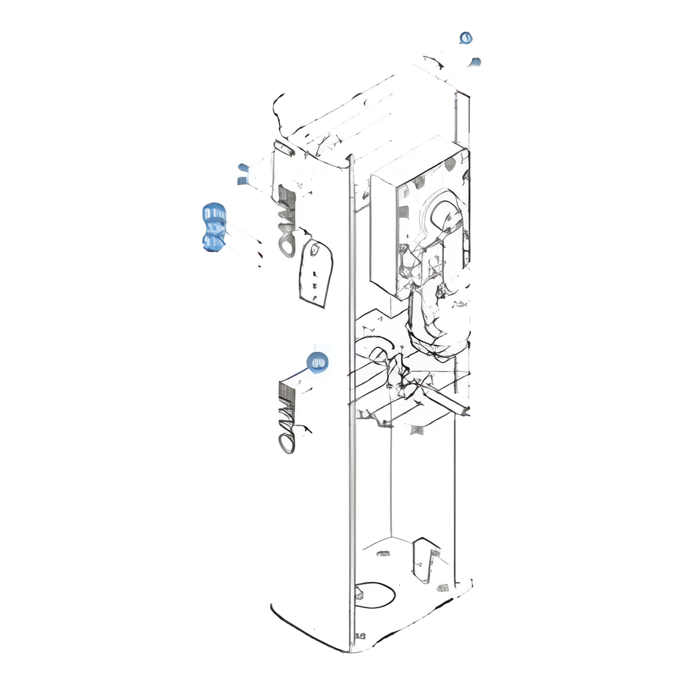 Refacción para barrera / Tope mecánico de final de carrera / Ajustable / Compatible G4140Z y GARD4