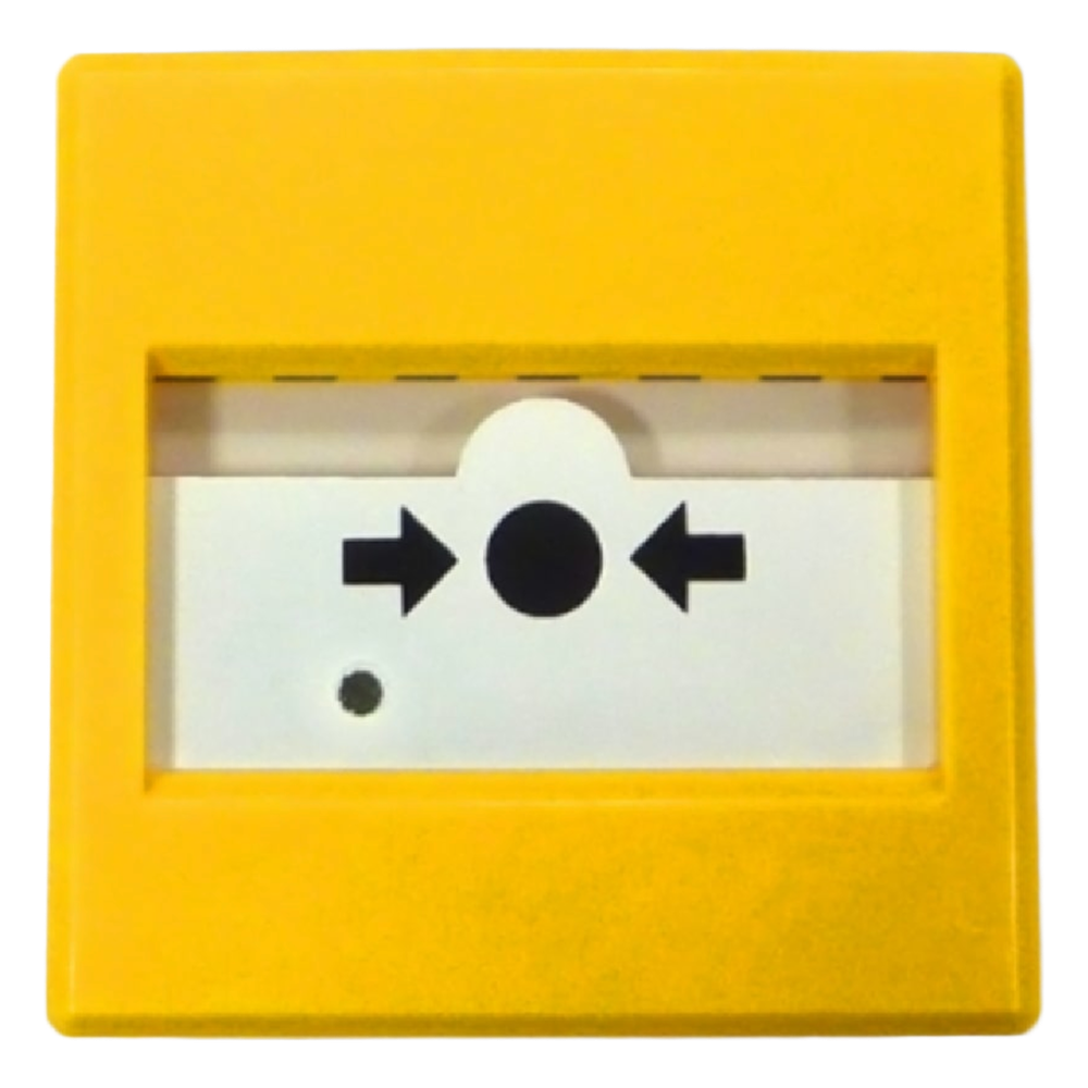 Pulsador Manual Antiincendio / Certificación EN54-11 / Restablecible con Llave / LED Multicolor / 10-30V DC / Instalación a Vista o Empotrada