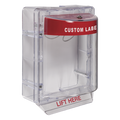 Cubierta Protectora Policarbonato UV Bocina 95-105 dB Montaje Superficie Espaciador Transparente -40°C a 116°C 1.3x1.1 pies STI STI-1130-CR