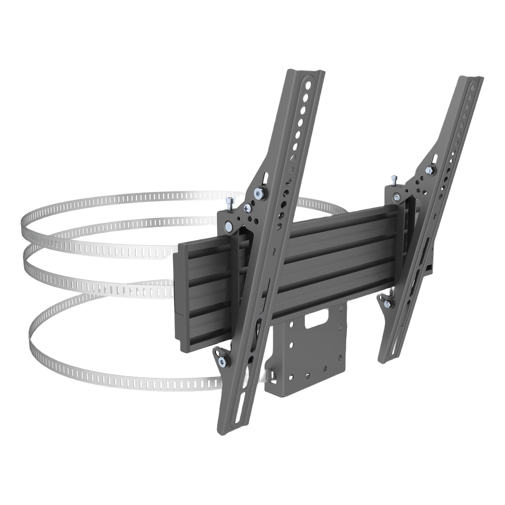 Soporte de Columna para Pantallas / 32-65 pulgadas / VESA 100x100 a 400x400 / Carga 35 kg / 105-213 pies