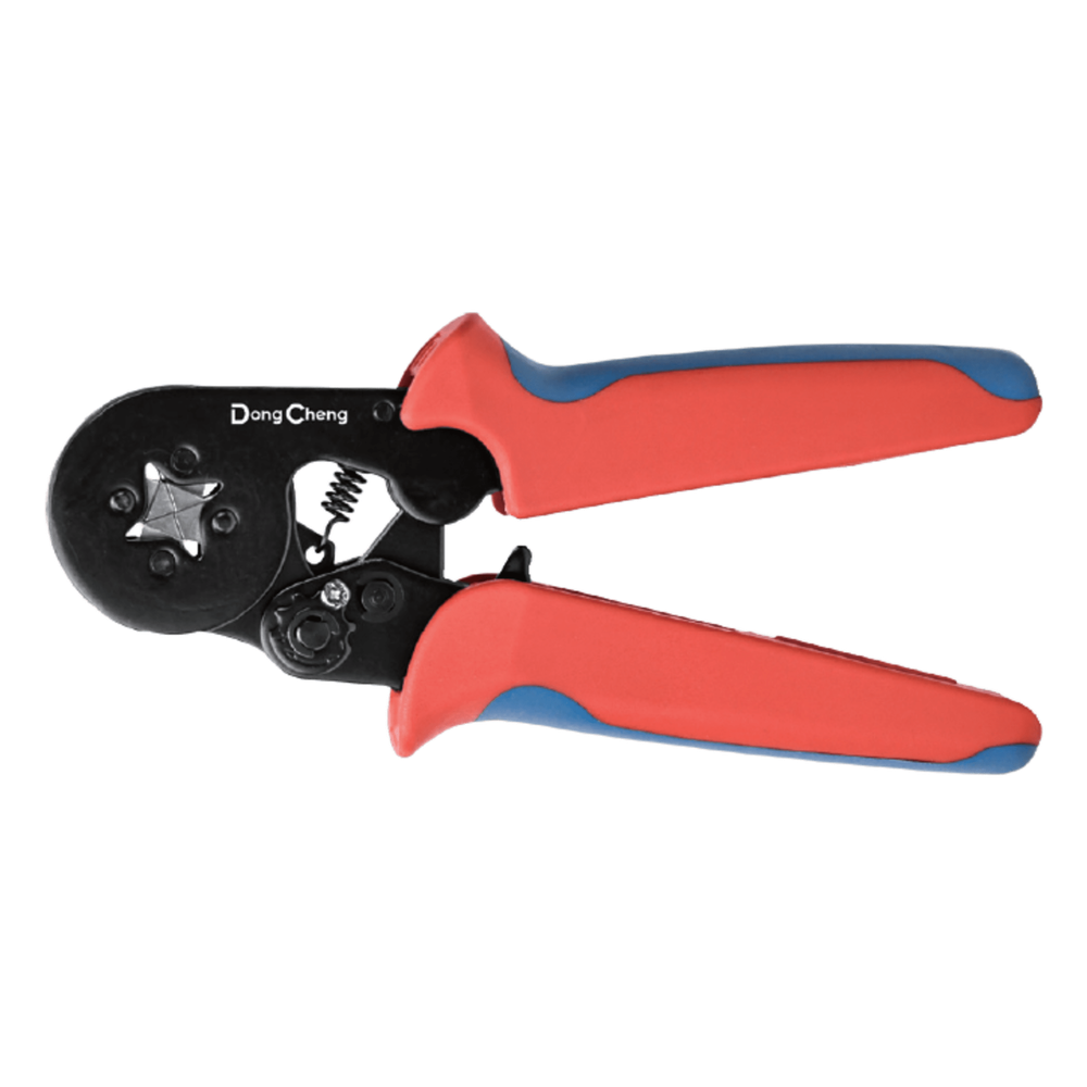 Pinza de 6" para Ponchar / Prensar Conectores de Casquillo o Ferrules 26-8 AWG.