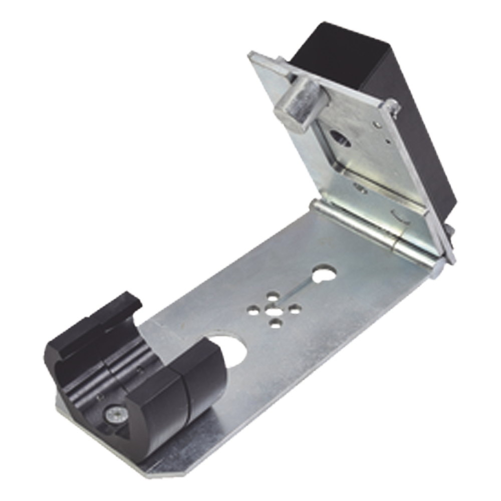 Sistema de abatimiento por impacto / Compatible GARD4 / Acero inoxidable / Liberación automática / Carga máx 15 kg