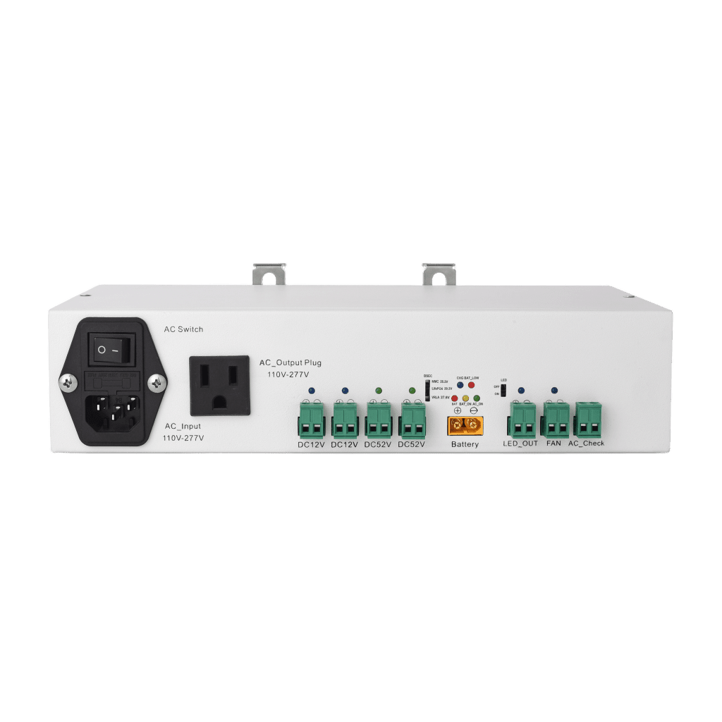 Fuentes de PoderEPCOM POWERLINEEP-DR-5212-BFuente de Alimentación Dual 52V 3A y 12V 5A con Respaldo Batería EPCOM POWERLINE EP - DR - 5212 - B - SILYMX