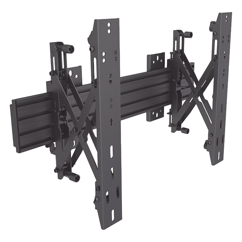 Soporte de Pared para Videowall / Push-in Pop-out / VESA 100x100 a 600x400 mm / Pantallas 37 a 75 pulgadas / Carga 30 kg (66 lbs)