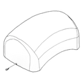 Tapa superior para barrera / Compatible con GARD 4 / Resistente a la intemperie / Instalación sin herramientas / Acabado anti-rayaduras