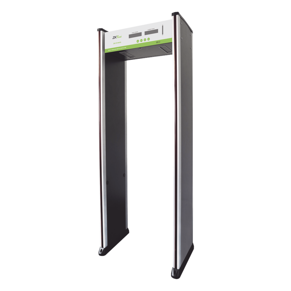 Arco Detector de Metales de 6 Zonas / Sensor IR / Contador de personas / Contador de alarmas.
