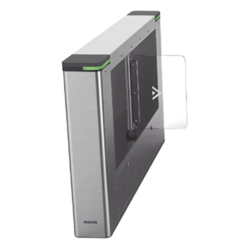Torniquete IZQUIERDO con Sistema de Descarga Electrostatica ESD / Carril de 65 cms / Incluye Lector de Tarjeta /  6,000,000 MCBF / Administrable por software / Requiere Torniquete Derecho
