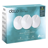 Kit Mesh Wi-Fi 5 / AC1300 Mbps / 2 Puertos Gigabit WAN/LAN / 4 Antenas Internas MU-MIMO / App Deco iOS/Android / HomeCare