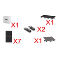 Kit Solar Interconexion 4kW 220Vca Inversor Montaje Incluido Huawei SUN20004KTKIT
