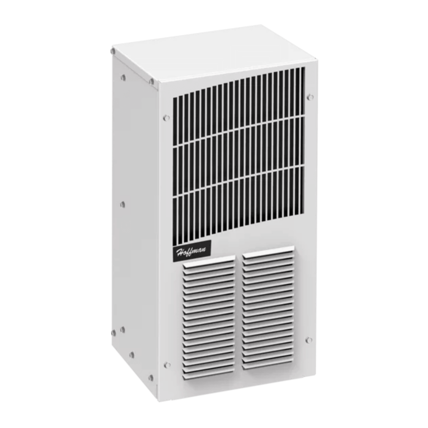 Aire Acondicionado Compacto Para Exterior, Uso en Gabinetes de Telecomunicaciones de Grado Industrial, Frío T20, 2000 BTU, 115 Vca, de Acero, Color Negro HOFFMAN T200216G201 - SILYMX