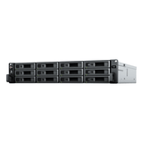 Servidor NASSYNOLOGYRS2423+Servidor Almacenamiento RackStation 12 Bahías 2U 216TB 10GbE Fuentes Duales Synology RS2423RP+ - SILYMX
