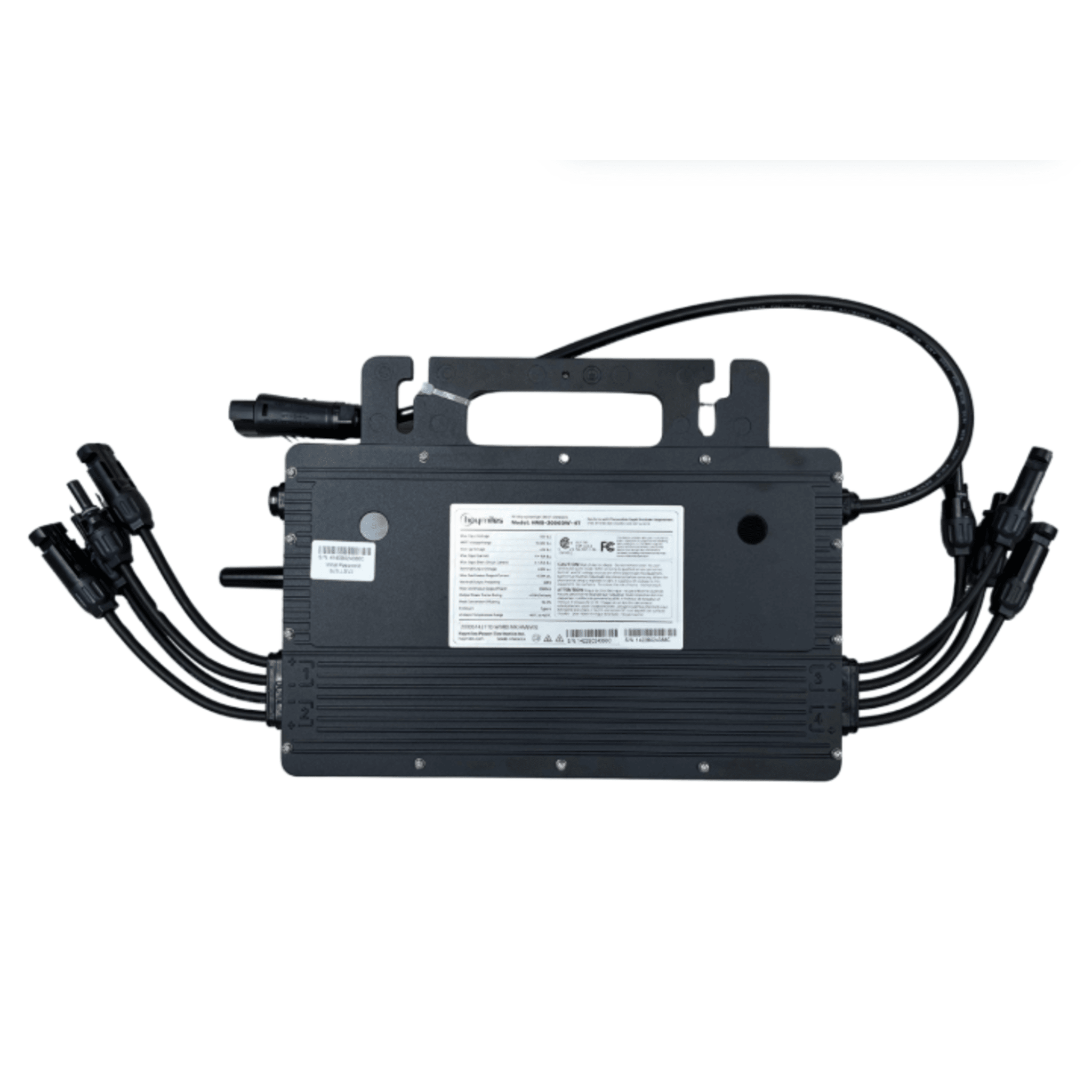 Microinversor 2 Kw, WIFI,  220 Vca, para Interconexión a Red Eléctrica, IP67, Conexión para Cable Troncal, soporta oversizing a 4 Módulos de Hasta 670 W - SILYMX