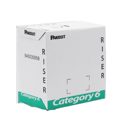 Cables Categoria 6PANDUITPUR6C04BU-FCable UTP Panduit Categoria 6 Alto Rendimiento 350 MHz 23 AWG PVC CMR Riser 305m Azul TX6 - PANDUIT PUR6C04BU - F - SILYMX