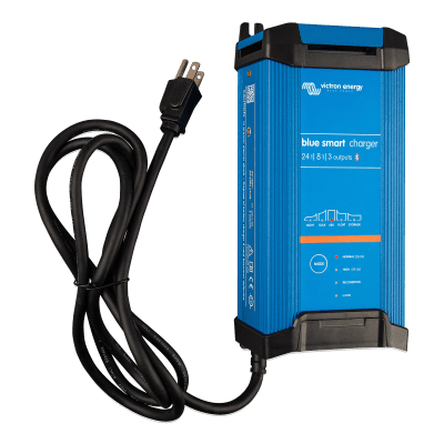 VICTRON ENERGYBSIP2224/16Blue Smart IP22 24/16(1) / Cargador de Baterías 24V, 16A / Para Ambientes Marinos y Terrestres. / Bancos de 110 a 210 Ah - SILYMX