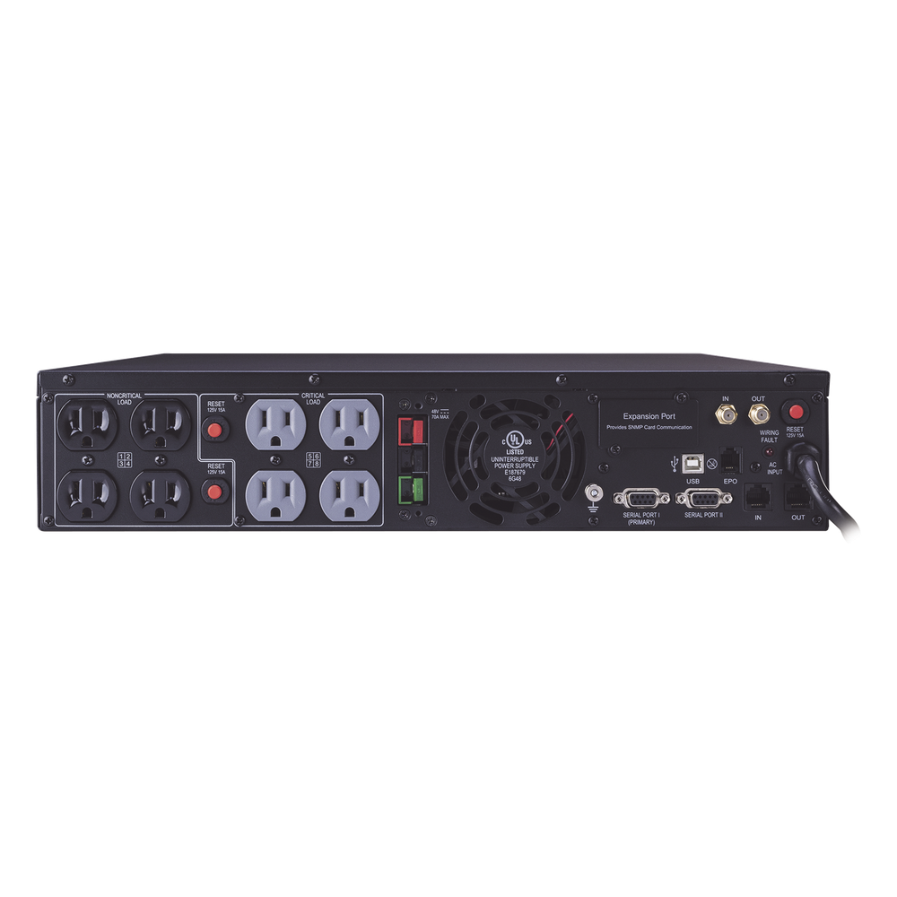UPS de 1500 VA/1500 W, Topología Línea Interactiva, Entrada 120 Vca NEMA 5-15P, Onda Senoidal Pura, Torre o Rack 2 UR, Con 8 Tomas NEMA 5-15R CYBERPOWER - Imagen 1