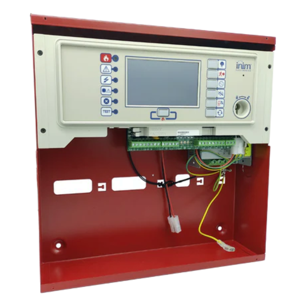 Central de Detección de Incendio / Direccionable 1 Lazo / 64 Puntos / Pantalla Táctil / Certificación EN 54-2/4/21 y UL / Cloud Fire Integrado INIM ELECTRONICS - Imagen 1