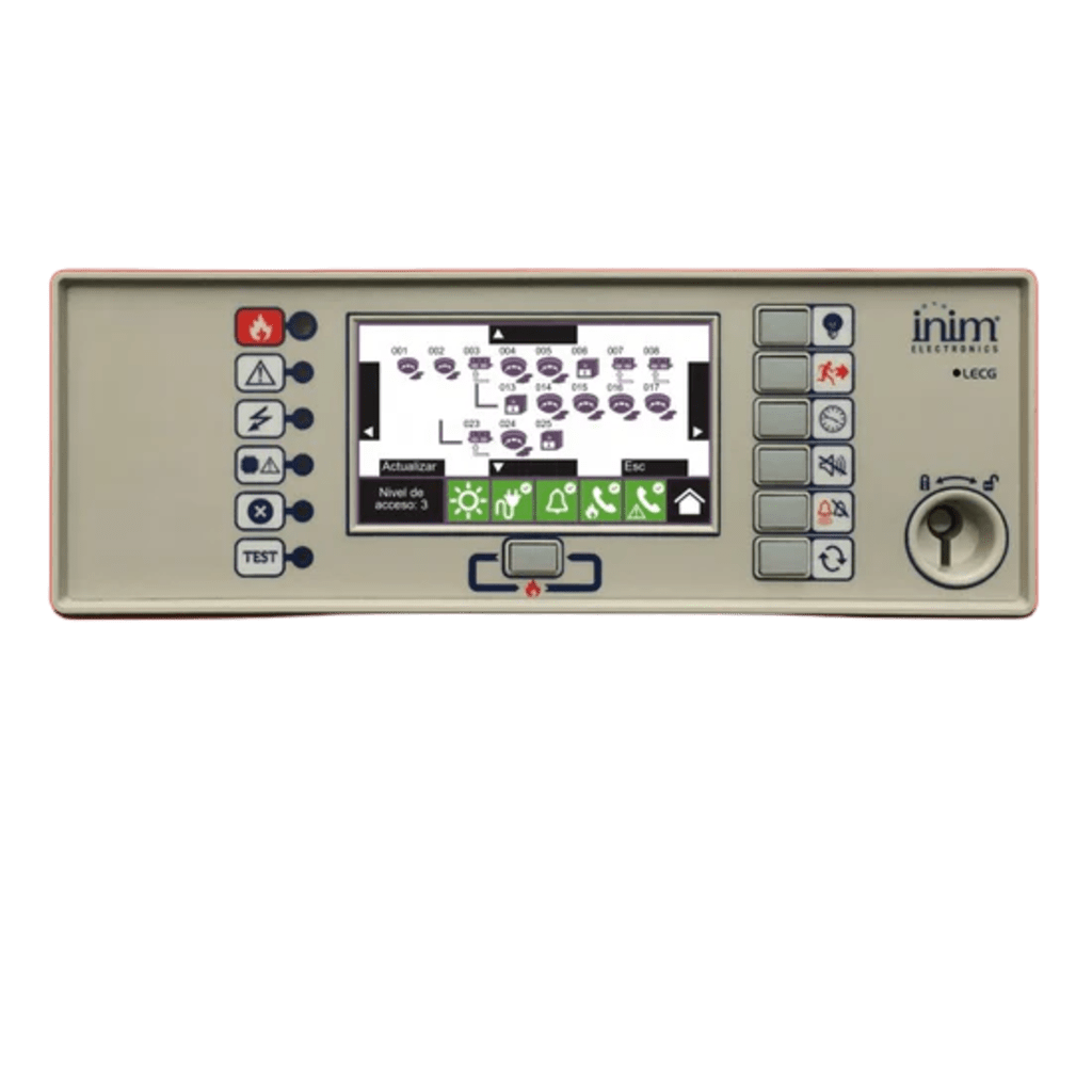 Central de Detección de Incendio / Direccionable 1 Lazo / 64 Puntos / Pantalla Táctil / Certificación EN 54-2/4/21 y UL / Cloud Fire Integrado INIM ELECTRONICS - Imagen 2