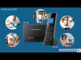 Teléfono IP Inalámbrico DECT GRANDSTREAM para Estación Base DP750 Para Casa y Oficina DP-720