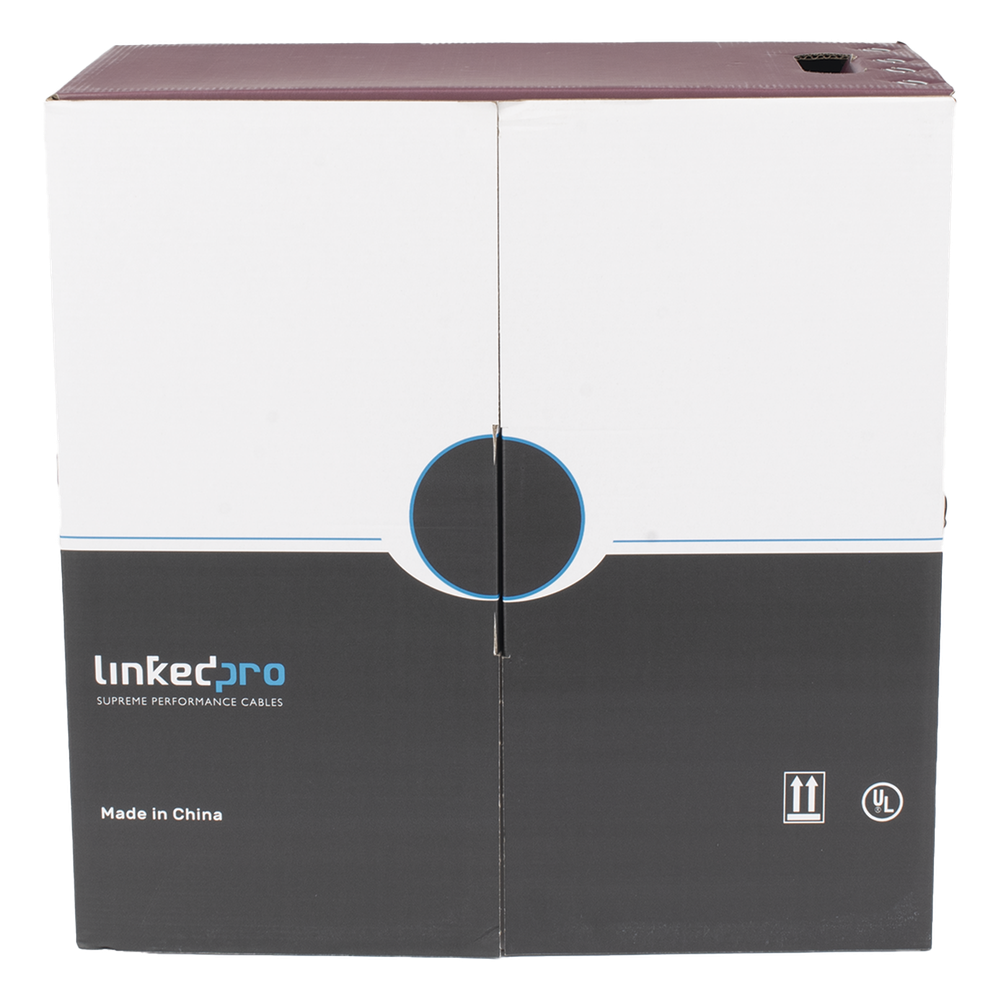 Bobina de Cable UTP Cat5e Exterior 304.8m (1000ft) Doble Forro 24 AWG Cobre Sólido LINKEDPRO PRO-CAT-5-EXT-LITE-DJ - Imagen 4