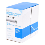 Bobina Cable UTP Cat5e 305m (1000ft) 24 AWG Cobre Interior PoE UL Gris LINKEDPRO BY EPCOM PRO-CAT-5E-LITE - Imagen 2