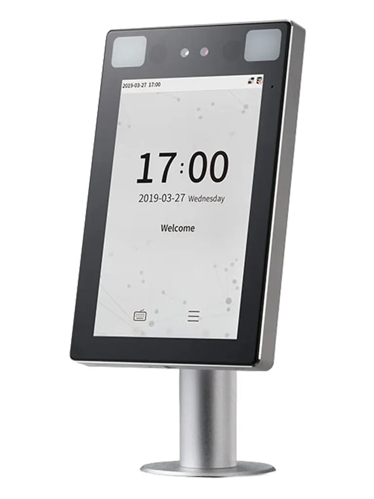 ZKTECO ProFace X CH - Terminal de Control de Acceso con Reconocimiento Facial / para Exterior/ 30 000 Rostros/ 8 Pulgadas /IP68 /IK04/ Lectura de Tarjetas ID / Incluye Soporte para Torniquete - Imagen 2