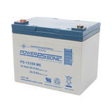 Batería 12V 35AH Para Respaldo AGM/VRLA 5 Años Vida Útil Terminales M6 Reconocida UL POWER SONIC PS-12350-M6 - Imagen 1