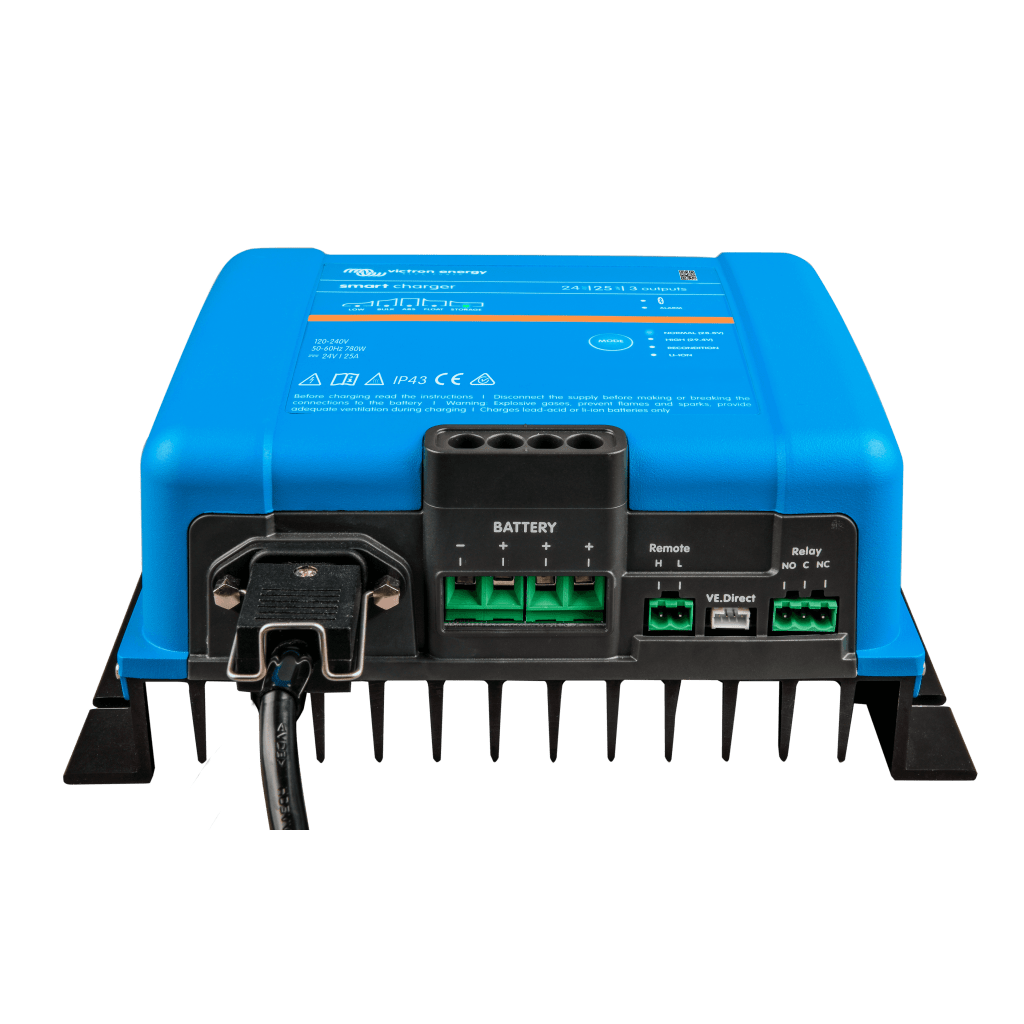 Phoenix Smart IP43 24/25 / Cargador de Baterías 24V, 25A / Para Ambientes Marinos y Terrestres. / Para baterías de Plomo y Litio VICTRON ENERGY - Imagen 1
