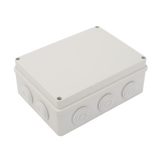 Caja Derivación-Conexión de Plástico (14 X 19 X 7.6 cm) con 10 Glándulas de Goma PRECISION - Imagen 1